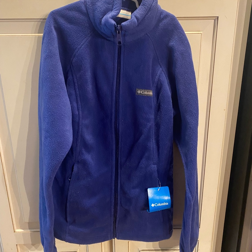 Columbia Royal Blue Full-Zip Fleece